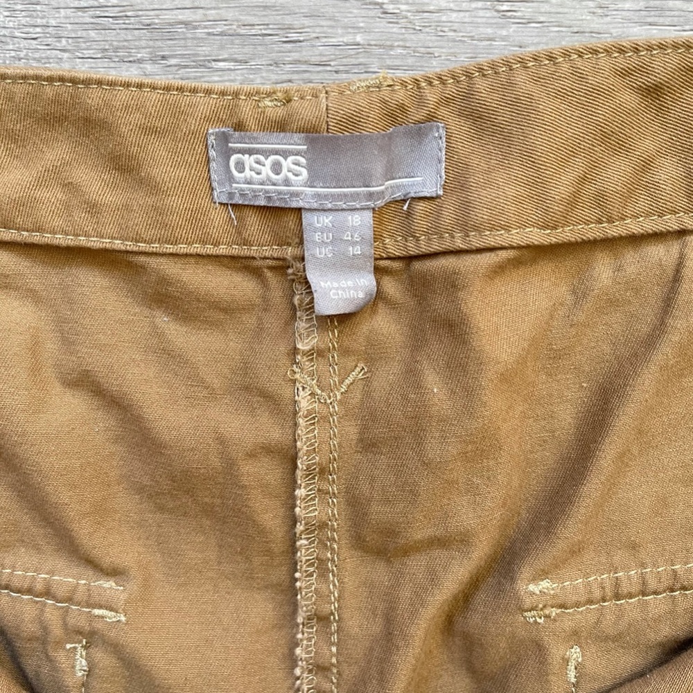 *ASOS High Rise “Dad” Shorts - Picture 3 of 7